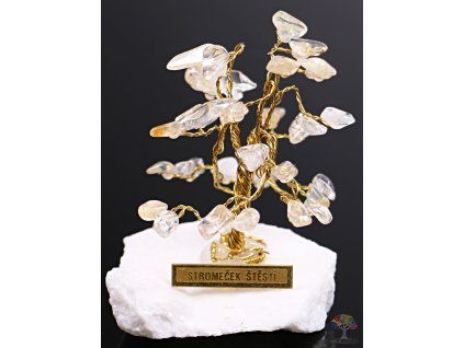 Citrine lucky tree 6 cm - R0 - #165