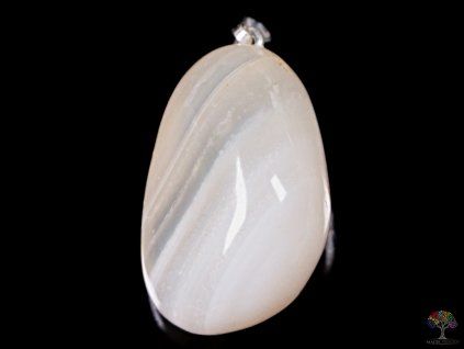 Pendant from Agate white size M - #07