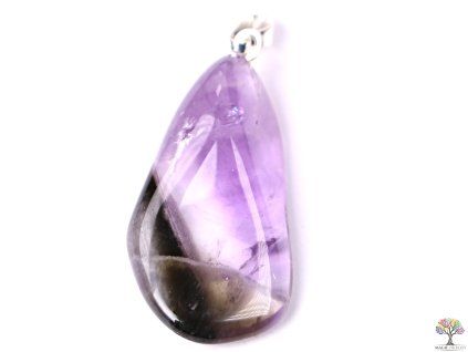 Amethyst stone pendant size M #17