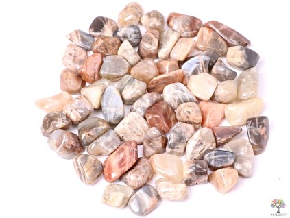 Tromlované kamínky Měsíční kámen L - kameny o velikosti 25 - 40 mm - 1kg - Brazílie + sleva 5% po registraci na většinu zboží + dárek k objednávce