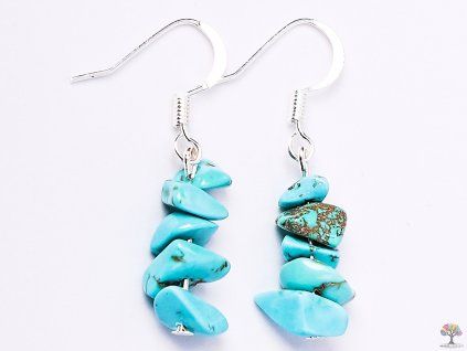 Turquoise earrings #13