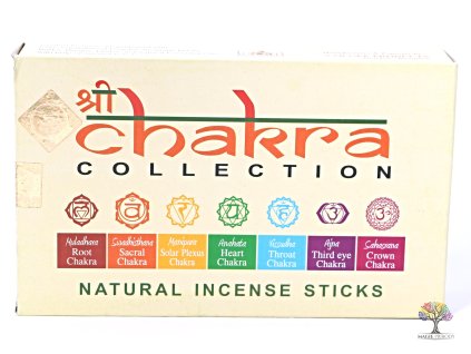 Vonné tyčinky Chakra collection - 90 ks #62 + sleva 5% po registraci na většinu zboží + dárek k objednávce