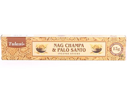 Vonné tyčinky Tulasi Premium Nag Champa Palo Santo - 12 ks - #67 + sleva 5% po registraci na většinu zboží + dárek k objednávce