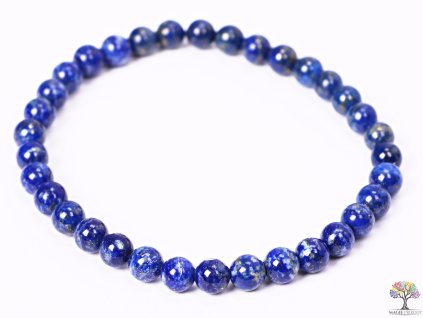 Náramek Lapis Lazuli - 5 mm kuličky #109 - z přírodních kamenů