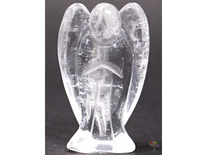 Anioł Kryształ 50x30 mm - Anioł z naturalnego kamienia #10