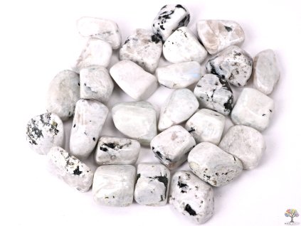 Tromlované kamínky Měsíční kámen bílý XXL - o velikosti 30 - 50 mm - 1kg - Brazílie + sleva 5% po registraci na většinu zboží + dárek k objednávce