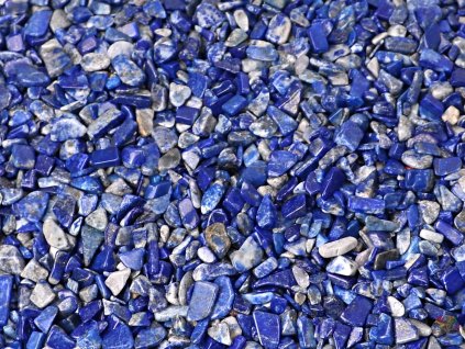 Tromlované kamínky Lapis Lazuli XXS velikost 6 - 12 mm - Brazílie #358