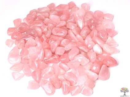 Tromlované kamínky Růženín M o velikosti 20 - 35 mm - 1kg - Madagaskar + sleva 5% po registraci na většinu zboží + dárek k objednávce