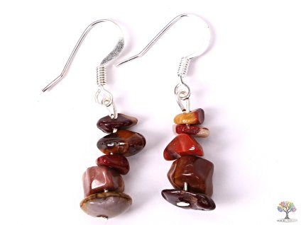 Mookaite earrings #34