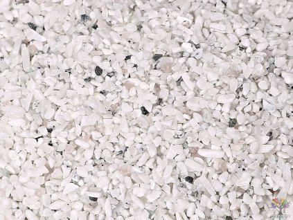 Tromlované kamínky Měsíční kámen bílý XXXS o velikosti 2 - 8 mm - 1kg - Brazílie + až 10% sleva po registraci
