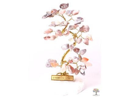 Agatowe drzewko szczęścia 14 cm - B0 - #184