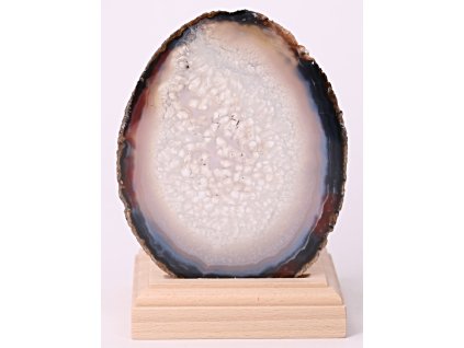 Achátový svícen plát 10 cm - Top kvalita #23