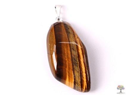 Přívěsek z kamene Tygří oko vel. M - #25 + až 10% sleva po registraci