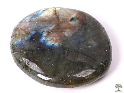 Labradorite 40 - 45 mm #58 flat stone