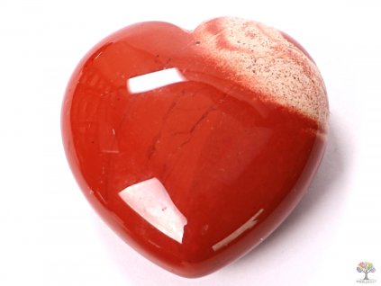 Srdce Jaspis červený 40x40 mm - Jaspisové srdce  #15