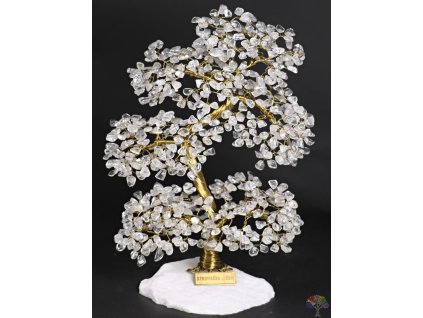 Kryształowe drzewko szczęścia 35 cm A5 + opakowanie prezentowe #188