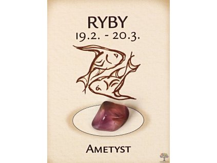 Kámen podle znamení - RYBY #02