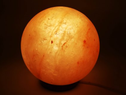Solná lampa elektrická koule 3 - 6 Kg - planeta