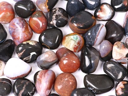 Kamień tromlovaný Sardonyx XL rozmiar 30 - 40 mm - Brazylia #300
