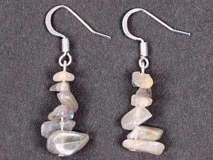 Labradorite earrings #63