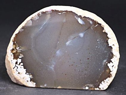 Svícen na svíčku - Achát přírodní - 1.100 kg - #653