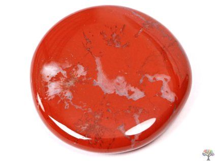 Red jasper 45 - 50 mm flat stone #97