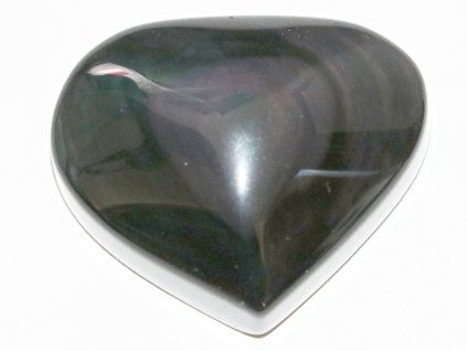 Rainbow obsidian heart 48g specific #46