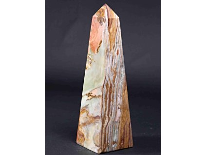 Obelisk aragonitowy 2,065 kg – 26 cm #91