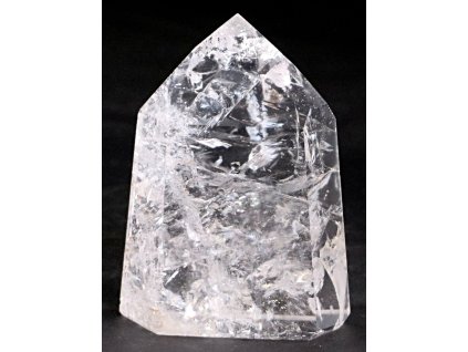 Obelisk Křišťál 710g špice 12 cm #L76