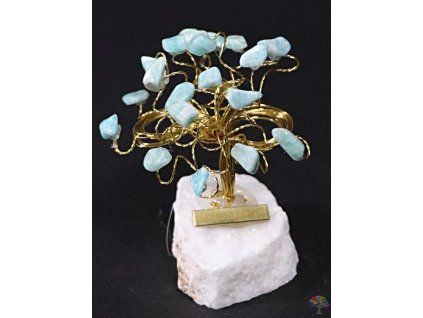 Amazonitový stromček šťastia 7 cm - R2 - #191