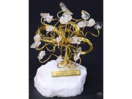 Citrine lucky tree 7 cm - R2 - #195