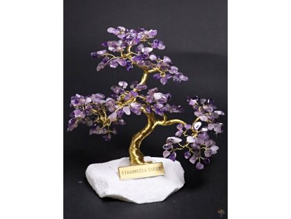 Ametyst stromeček štěstí 17 cm - L1 - #213