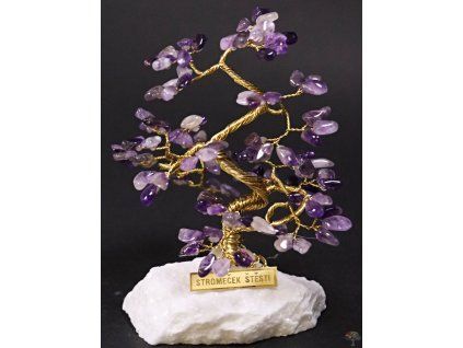 Amethyst lucky tree 13 cm - R6 - #221