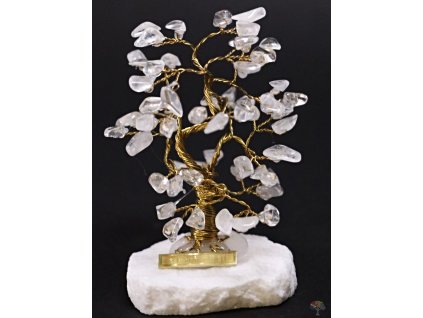 Drzewko szczęścia z kryształu 9 cm - S - #243