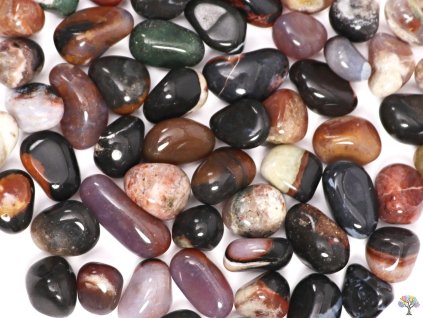 Kamień tromlovaný Sardonyx M rozmiar 15 - 25 mm - Brazylia #398