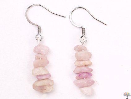 Kunzite Stone Earrings #76