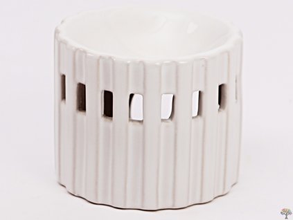 Aroma lampa bílá 7 cm keramika #103