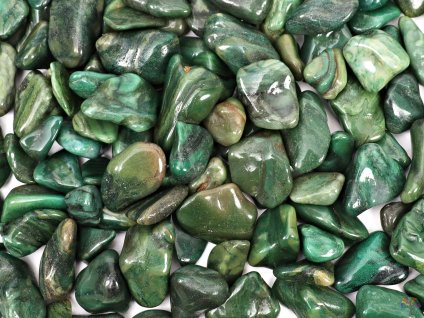 Kamień tromlowany Buddstone / Jadeit afrykański M/L rozmiar 20 - 45 mm - Afryka #442