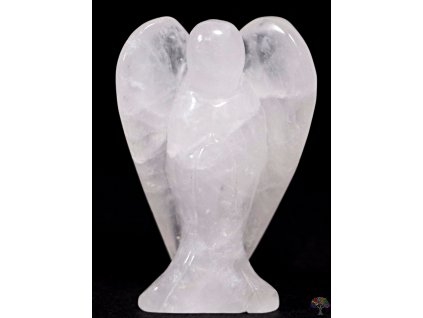 Anioł Kryształ 50x30 mm - Anioł z naturalnego kamienia #24