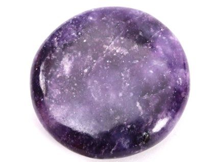 Lepidolite 35–40 mm flat stone #139