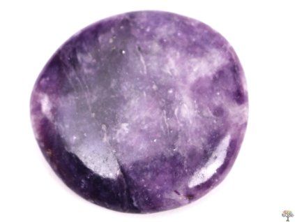 Lepidolite 40–45 mm flat stone #140