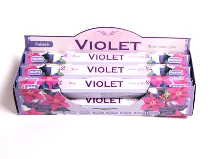 Vonné tyčinky Violet - vůně Fialka - 20 ks - #01