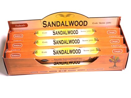 Vonné tyčinky Sandalwood - vůně Santalové dřevo - 20 ks - #03