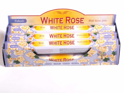 Vonné tyčinky White Rose - vůně Růže - 20 ks - #07