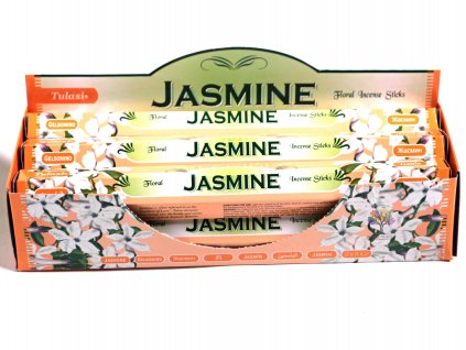 Vonné tyčinky Tulasi Jasmine - vůně Jasmín - 20 ks - #17