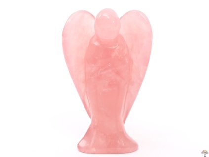 Anioł Růženín 100x60 mm - Anioł z naturalnego kamienia 10 cm #27