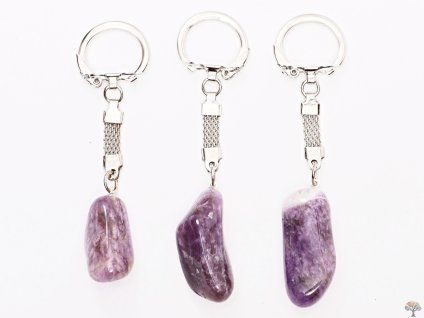 Amethyst stone pendant #555