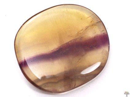 Kamień Fluoryt żółty 45 - 50 mm  płytka #154