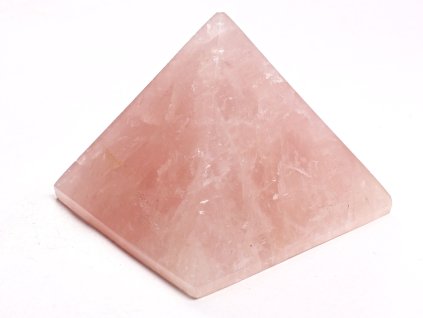 Piramida z różowego kryształu 89x89 mm 588 g Najwyższa jakość #B45
