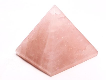 Piramida z różowego kryształu 88x86 mm 605 g Najwyższa jakość #B46